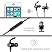 Bluetooth Headphones, Parasom A10 Magnetic Portable Wireless Sports In-ear Stereo Sweatproof Earphones with Mic, Music Streaming, Secure Fit for Sports/Workouts (Black/grey)