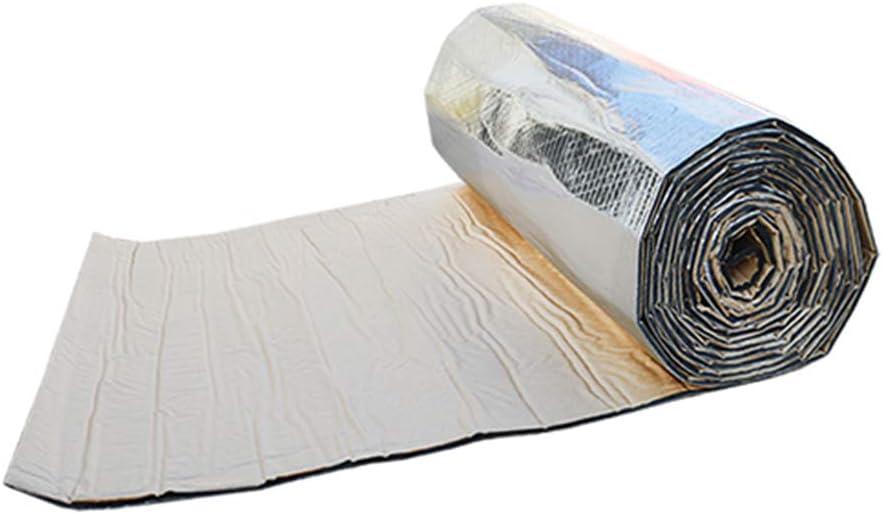 Car Sound Deadening Mat, Kmoon 500x1000mm Car Firewall Sound Deadener, Heat Shield Insulation Audio Noise Insulator Deadening Pad 7mm