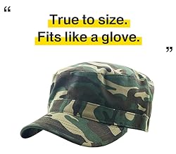 KBK-1464 CAM XL Cadet Army Cap Basic Everyday