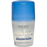 Mineral 48H Aluminum Free Deodorant, Roll-On 50 ml Deo | 15 Minerals of Volcanic Water For Anti-Odor Efficiency Up to 48 Hours