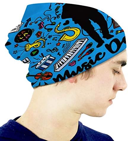 Axtuxdell Skull Cap Hipster Deer 