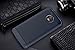 Dretal Moto E4 Plus Case, Carbon Fiber Shock Resistant Brushed Texture Soft TPU Phone case Anti-Fingerprint Flexible Full-Body Protective Cover for Motorola Moto E4 Plus USA Version (Navy)