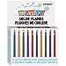 Multi Color Flame Birthday Candles & Holders - 5.5
