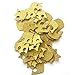 Glitter Gold Royal Prince King Crown Confetti - 2 Packs - (40ct each pack), Baby Shower Decorations, Gold Crown Confetti, Royal Prince Confetti,