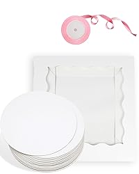 Bakepacker 36pcs 12x12x8 Inches Cake Boxes with