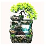 Rockery Stream Tabletop Fountain, Zen Meditation