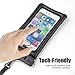 BELONGSCI Tilaprecape for Universal Waterproof Case, Multifunctional Floating Cell Phone Dry Bag/Pouch,Underwater Full Body Protection, Clear HD Screen, Fits Any Phone Up to 6 Inches.