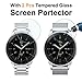 Valkit Compatible Galaxy Watch (46mm) Bands, 2-Pack 22mm Stainless Steel Band + Mesh Strap Replacement Metal Band Bracelet Sets, Compatible Samsung Galaxy Watch 46mm SM-R800 Smartwatch,Sliver