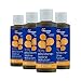 Mountain Falls 10% Povidone Iodine Solution First Aid Antiseptic for Minor Burns, Cuts, and Scrapes, 4 Fluid Ounce (Pack of 4)