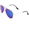 Creamily Kids Aviator Sunglasses UV Protection Aviator Sunglasses for Little Girls Boys Age 2-9