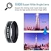 5 in 1 HD Camera Lens Kit 198 Degree Fisheye Lens/0.63x Wide Angle/15x Macro Lens/2X Telephoto Lens/CPL Lens for iPhone 6/6s Plus SE Samsung Galaxy S7/S7 Edge S6/S6 Edge and Most Smartphone