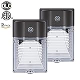 LED Wall Pack Light, JMKMGL 26W(150-250W Replacement),with Photocell Dusk to Daw