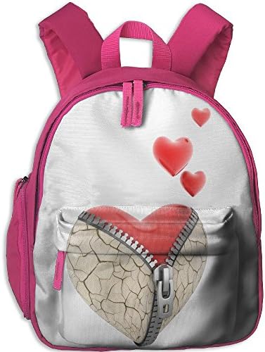 Children Pre School Backpack Boy&amp;girl's Broken Heart Reborn 3d Concept Book Bag
