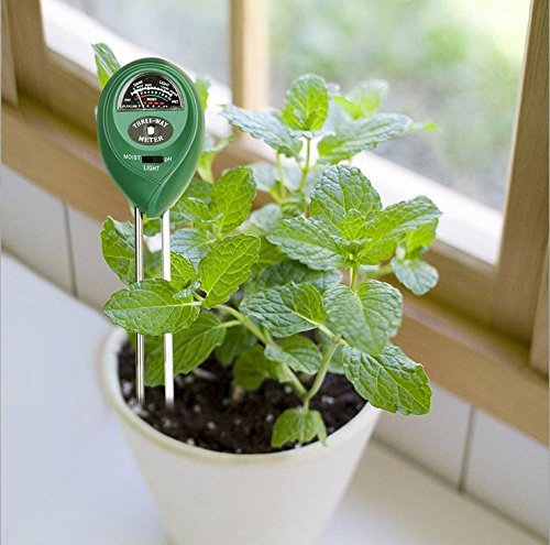7TECH 3-in-1 Soil pH Meter Tester Moisture Plant Soil Light and PH acidity Tester Great For Garden Farm Lawn Indoor & Outdoor (No Battery needed) - Thumbnail 5