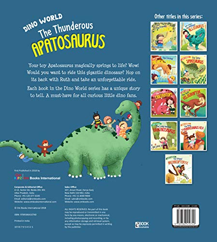 Dinosaurs : The Thunderous Apatosaurus : Dino World 1