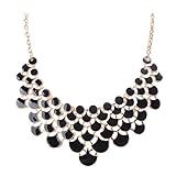 Jane Stone Best Selling Newest Fashion Necklace Vintage Openwork Bib Statement Jewelry