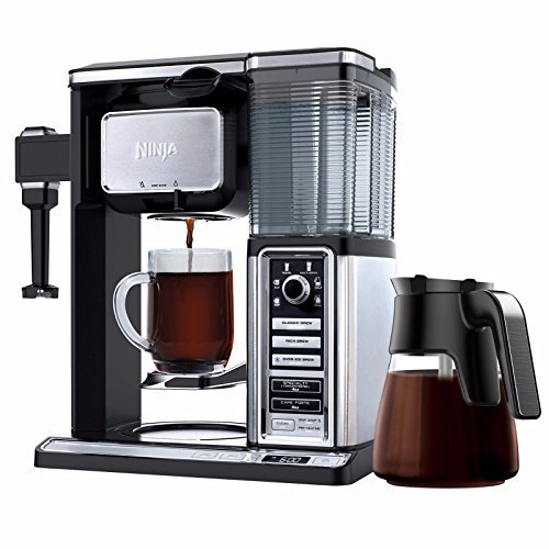 Click Here to See More Images Ninja Auto-IQ Coffee Maker Brewer Bar with Glass Carafe System - CF092 (Certified Refurbished)