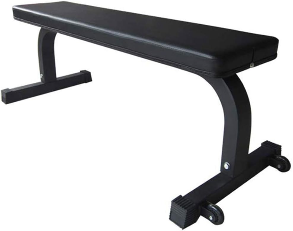 ZQQ Flat Weight Bench, Steel Frame Flat Weight Training Exercise Bench, Multifunctional Fitness Chair Dumbbell Bench Home Gym Abdominal Muscle Exercise Equipment: Sports & Outdoors