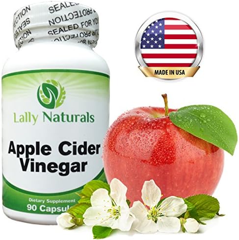 Natural Apple Cider Vinegar Pills - 350 mg - ACV Capsules Support Weight Loss - Plus Apple Pectin, Spirulina and Kelp - Powder Supplement Complex Helps with Immunity Circulation Digestion and Detox