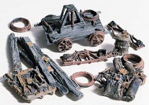 Woodland Scenics HO Scale Scenic Details Trackside Junk