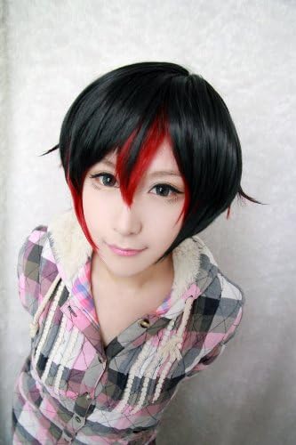Cosplay wig Anime 35cm Long Straight RWBY Ruby Rose Red
