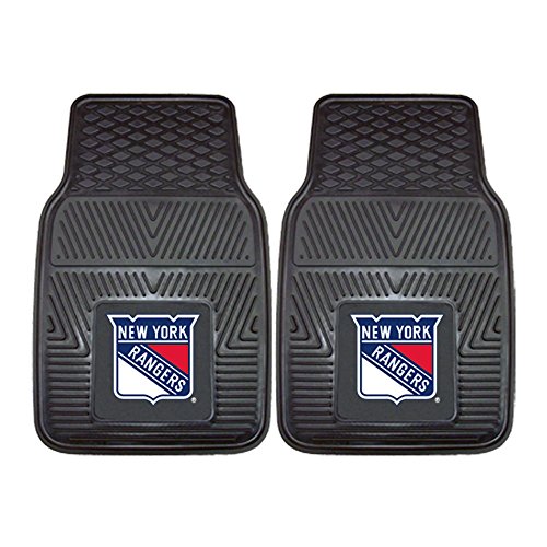 UPC 842989004743, Fanmats 10474 NHL New York Rangers Front Row Vinyl Heavy Duty Car Mat - 2 Piece