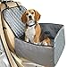 PawSeat Car Mat | Prime Grade Waterproof Nylon Tarps Fabric Dog Car Mat Hammock to Protect Car Seat from Pet Hair or Mud | Effortless Installation | Grey | 163.4