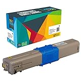 Do it Wiser Compatible Toner Cartridge Replacement for Oki C332dn C332 MC363dn MC363-46508701 - Yellow 3,000 Pages