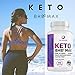 Keto BHBc Max Diet Pill Supplement for Men and Women - BHB Salts - Effective Appetite Suppressant - Good for Keto Newbie thru to Maintaining Healthy Weight Loss - Burn Fat not Carbs!!