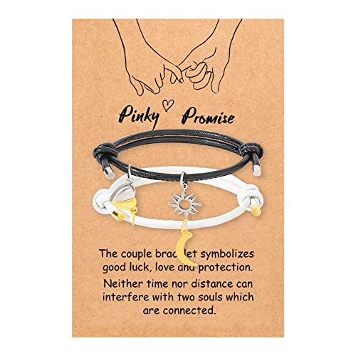 Magnetic Bracelets for Couples Love Heart Bracelet Matching Couple