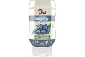 Mrs. Taste Zero-Calorie Sugar-Free Syrup – Guilt-Free Flavor for Coffee, Desserts, Pancakes & More Blueberry