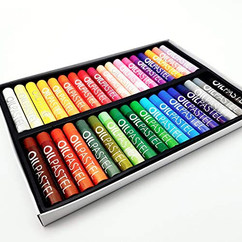 Non Toxic Gallery Soft Oil Pastels Set of 36 with Drawing Materials