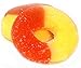 Sugar Free Peach Rings Gummy Candy 2lb - 32oz in resealable stand up bag