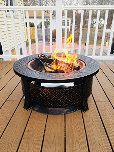 6 Fireproof+Mat+Fire+Pit+Accessories