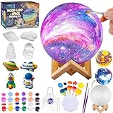 Paint Your Own Moon Lamp Kit, Christmas Gifts DIY