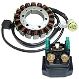 Caltric STATOR & RELAY SOLENOID ATV NEW Fits YAMAHA RAPTOR 350 YFM350 YFM-350 2004-2010