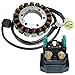 Caltric STATOR & RELAY SOLENOID ATV NEW Fits YAMAHA RAPTOR 350 YFM350 YFM-350 2004-2010