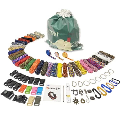 Giroa Paracord 550 Combo Kit, 36 Colors Paracord Ropes with 45