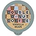 Double Donut Flavored Coffee Pods, Vanilla Bean Single Serve Coffee For Keurig K Cups Machines, Medium Roast Vanilla in Recyclable Pods, Hot or Iced, 96 Count Value Pack