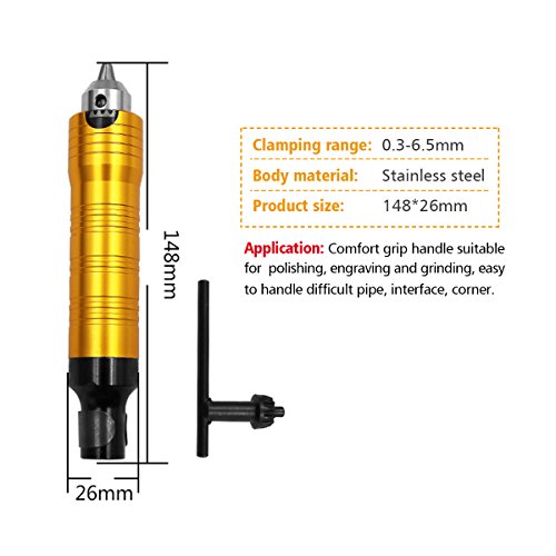 image for Flexible Flex Shaft for Electric Drill Rotary Tool，Drillpro Flex Sha