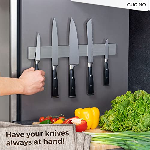 Cucino Refrigerator Knife Strip Steel Knife Holder