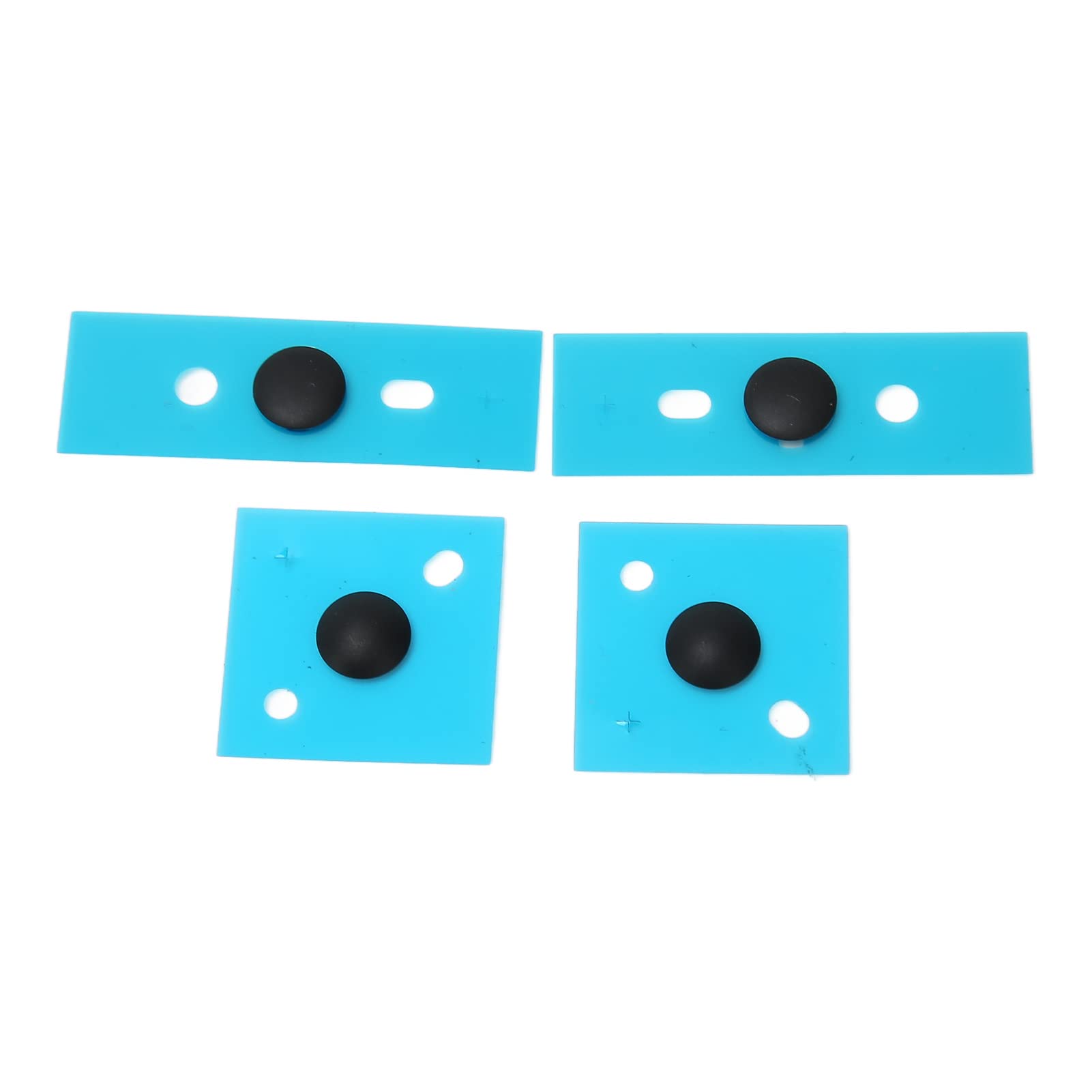 GOWENIC Laptop Foot Pads for Microsoft Surface Laptop 3 4 5, Laptop Bottom Case Feet Replacement Kit Anti Slip Foot Pads, Anti Slip Round Dot Accurate Size (Black)