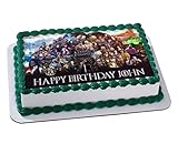 GOT Game of Thrones Quarter Sheet Edible Photo