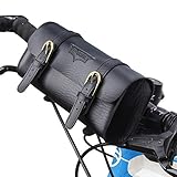 Taykoo Retro Bicycle Bag/Scooter Head Bag Folding Handlebar Bag Saddle Seat Car Seat Bag Riding Bag MTB Saddle Bag
