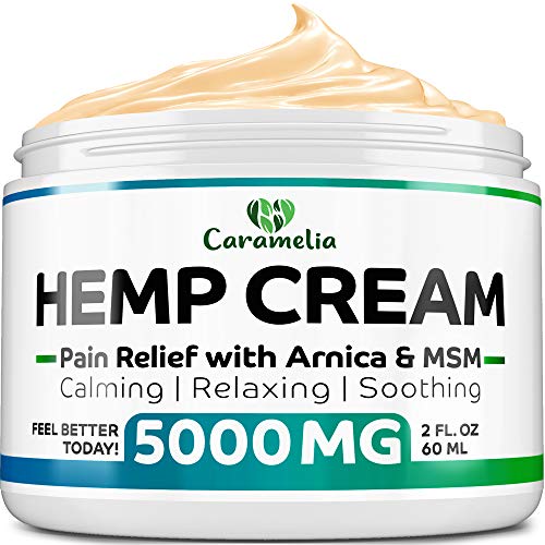 Hemp Extract Cream 5000Mg Made in USA Natural Hemp Pain Relief