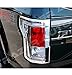 Razer Auto Triple Chrome Plated Taillight Trim Bezel Cover Does NOT fit Taillight with Sensor for 2015-2016 Ford F150
