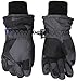 Simplicity Kids Boys Thinsulate Lined Waterproof Ski Winter Gloves, Black, L(10-12 Years)