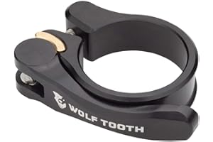 Wolf Tooth QR Quick Release Seatpost Clamp - 31.8mm, Black
