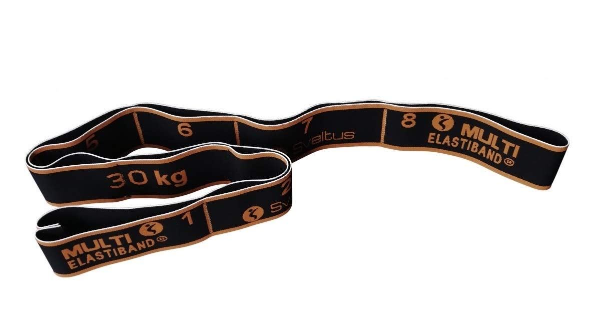 Sveltus Multi Elastiband 30kg Box + Poster Elastic Unisex Adult, Orange