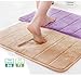 VANRA Bath Mat Bath Rugs Anti-Slip Memory Foam Non-Slip Bathroom Mat Soft Bathmat Carpet 15.7